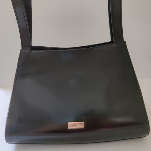 Moschino Logo Leather Bag - Picture 2 of 4